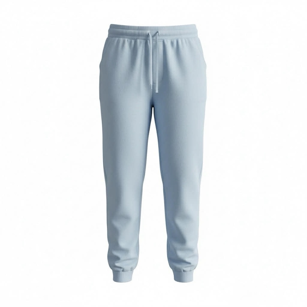 Xersion Women’s Size 1X Mid-Rise Sky Blue Joggers
